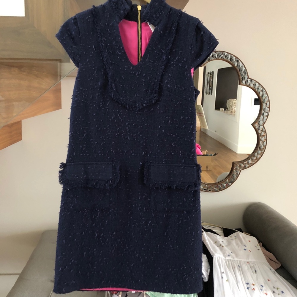 S2s dress, navy size 2
